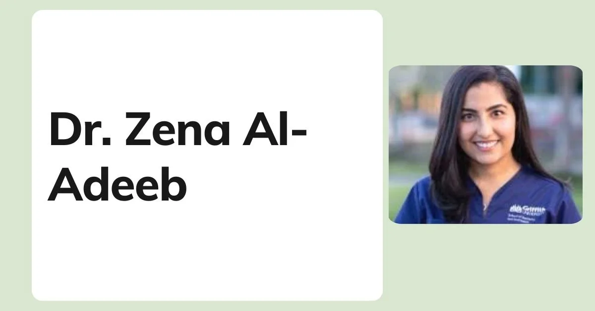 Dr. Zena Al-Adeeb