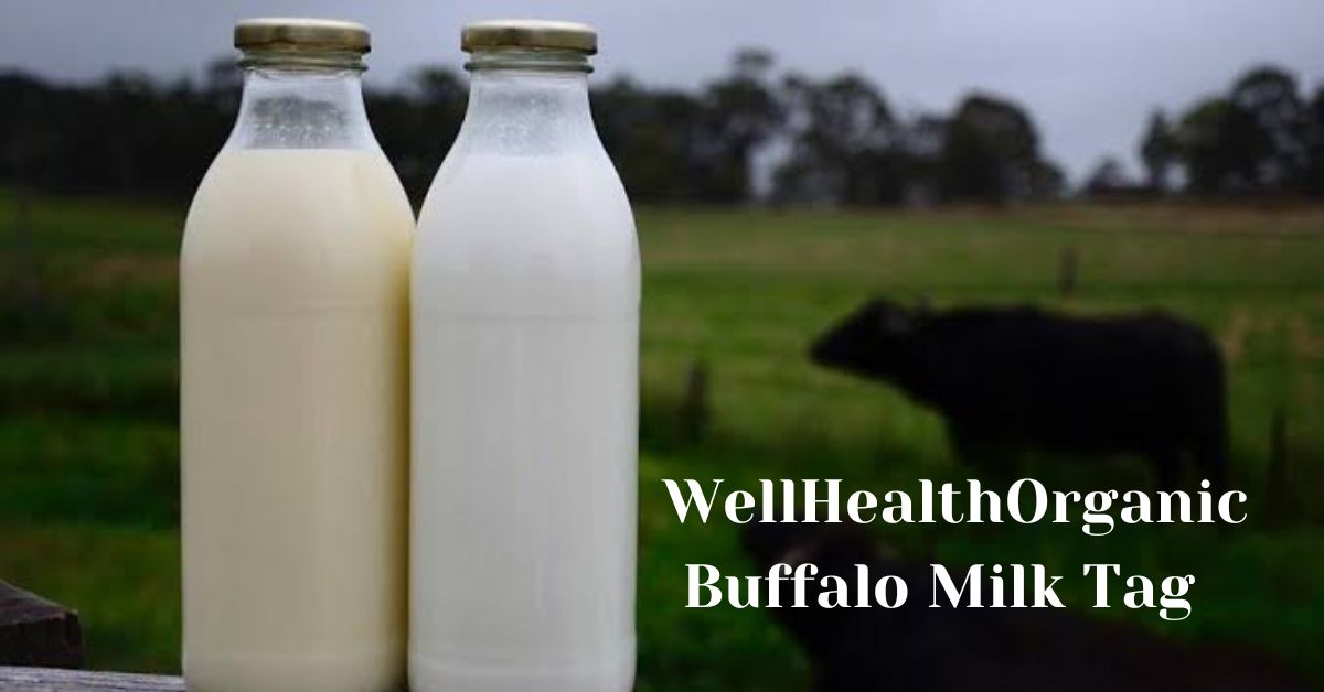 WellHealthOrganic Buffalo Milk Tag