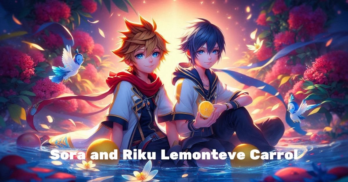 Sora and Riku Lemonteve Carrol