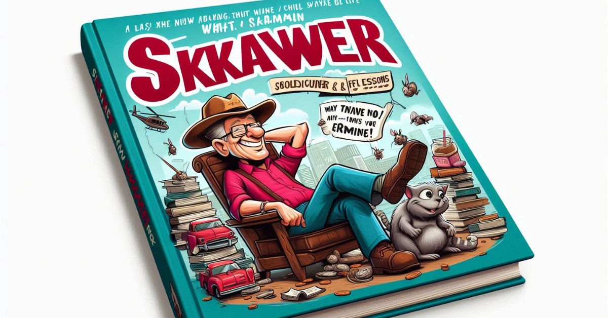 Skrawer Wayne Cartoon Book