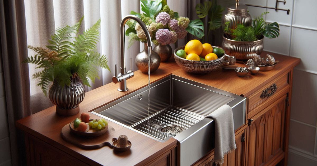 Fibord Handmade Stainless Steel Sink K30-1