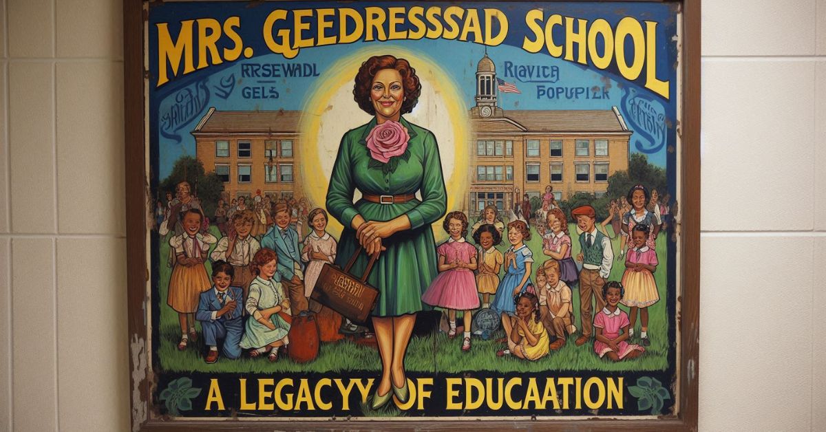 Mrs. Geeder Rosenwald School