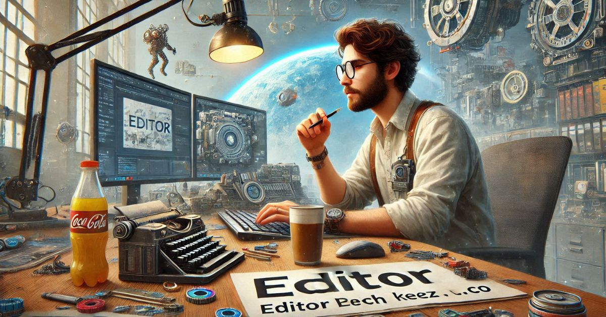 Editor Benjamin Tech Guru Keezy.co