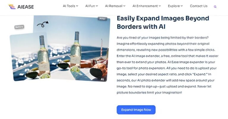 How to Expand Images Beyond Borders with AI Online