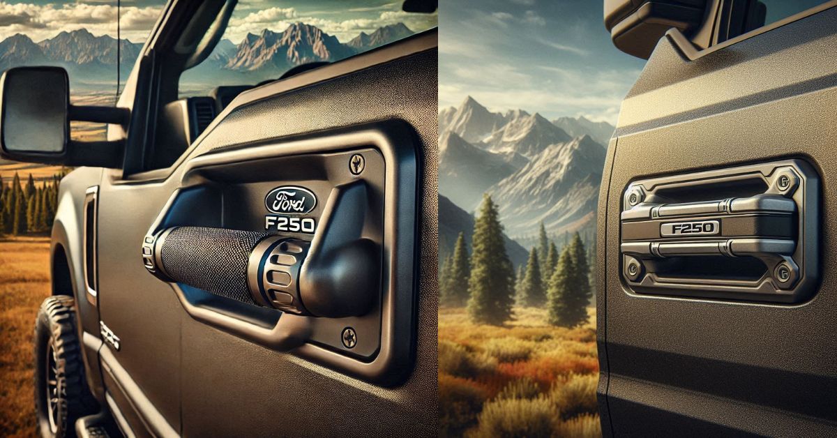 F250 Difference Between Horizontal and Vertical Handles