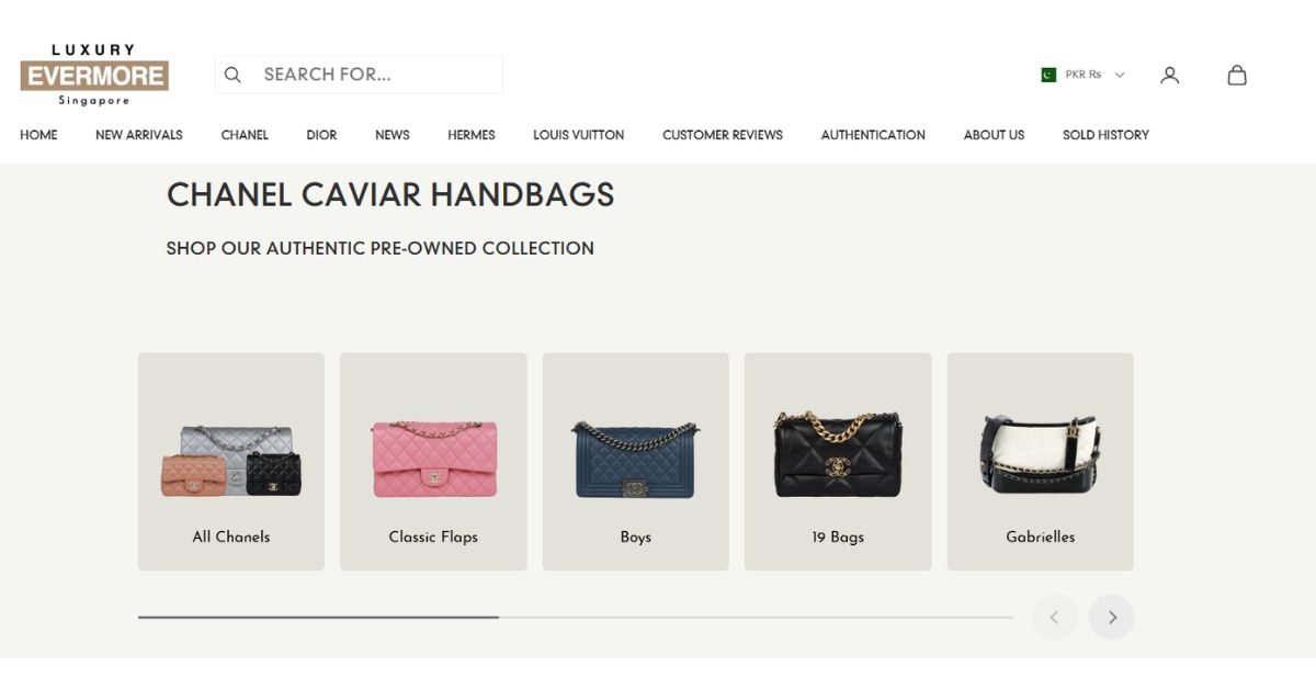 Chanel Caviar Handbags