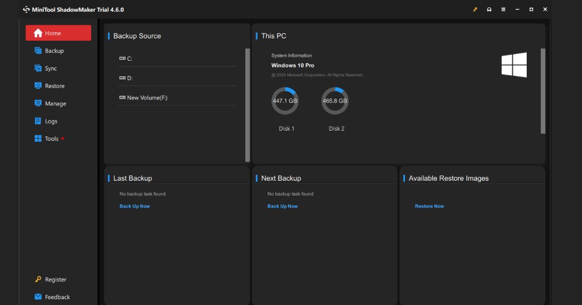 MiniTool ShadowMaker