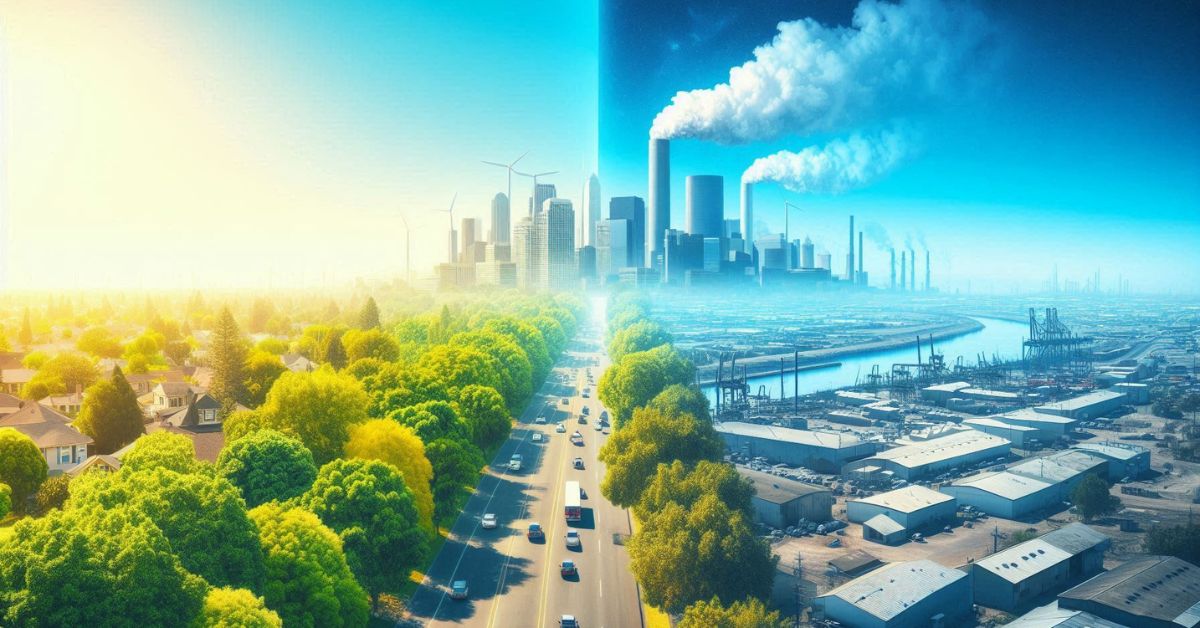 Dorsten vs Fresno Pollution